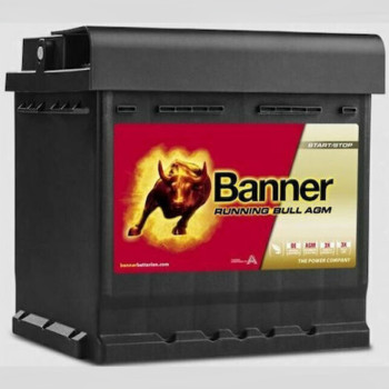 Banner Μπαταρία Αυτοκινήτου Running Bull AGM 55001 με Χωρητικότητα 50Ah και CCA 540A Start/Stop