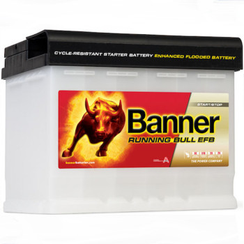 Banner Μπαταρία Αυτοκινήτου Running Bull EFB Pro με Χωρητικότητα 65Ah και CCA 640A Start/Stop