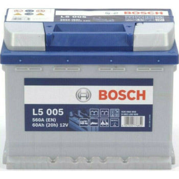 Μπαταρία Αυτοκινήτου Bosch με Χωρητικότητα 60Ah και CCA 560