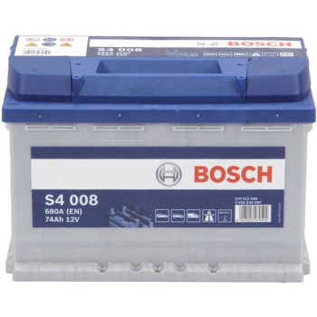 Bosch Μπαταρία Αυτοκινήτου S4008 με Χωρητικότητα 74Ah και CCA 680A
