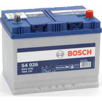 Bosch Μπαταρία Αυτοκινήτου S4026 με Χωρητικότητα 70Ah και CCA 630A
