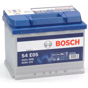 Bosch Μπαταρία Αυτοκινήτου S4E05 με Χωρητικότητα 60Ah και CCA 640A Start/Stop