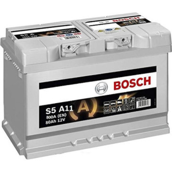Bosch Μπαταρία Αυτοκινήτου S5A110 800EN με Χωρητικότητα 80Ah και CCA 80A Start/Stop