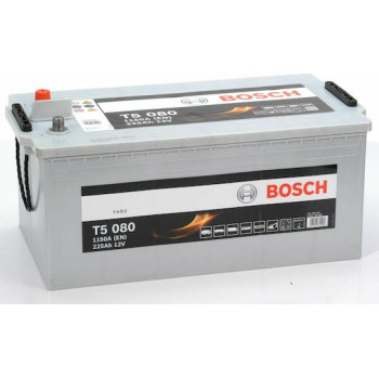 Bosch Μπαταρία Φορτηγού / Σκάφους T5080 με Χωρητικότητα 225Ah και CCA 1150A