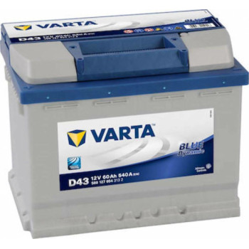 Varta Μπαταρία Αυτοκινήτου D43 με Χωρητικότητα 60Ah και CCA 540A