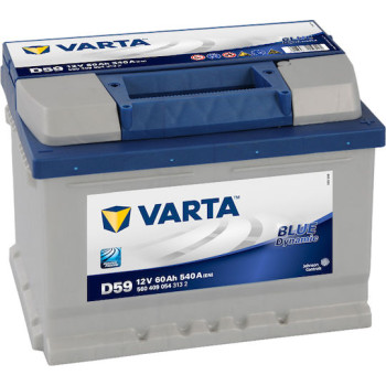 Varta Μπαταρία Αυτοκινήτου Blue Dynamic D59 με Χωρητικότητα 60Ah και CCA 540A