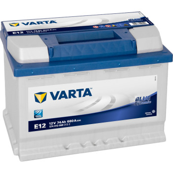 Varta Μπαταρία Αυτοκινήτου Blue Dynamic E12 με Χωρητικότητα 74Ah και CCA 680A