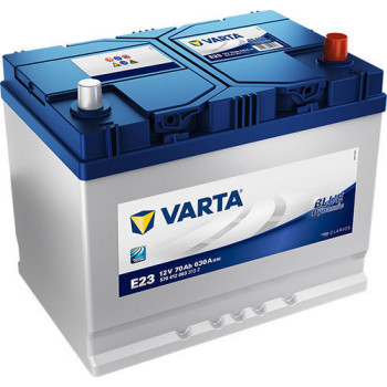 Varta Μπαταρία Αυτοκινήτου Blue Dynamic E23 με Χωρητικότητα 70Ah και CCA 630A