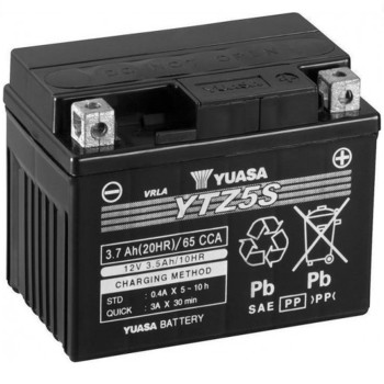 Μπαταρία Μοτοσυκλέτας Yuasa YTZ5-S 3.7Ah 65CCA
