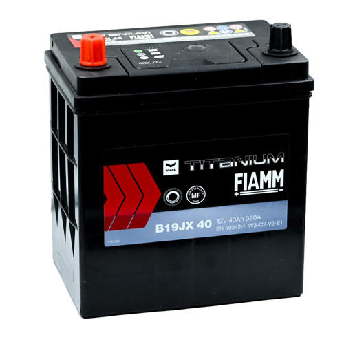 Mπαταρία Aυτοκινήτου Fiamm Black Titanium  B19JX 40
