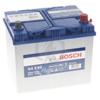BOSCH Μπαταρία Αυτοκινήτου S4E40 με Χωρητικότητα 65Ah και CCA 650A Start/Stop